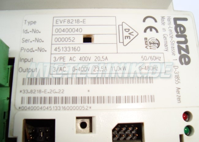 4 Typenschild Evf8218-e