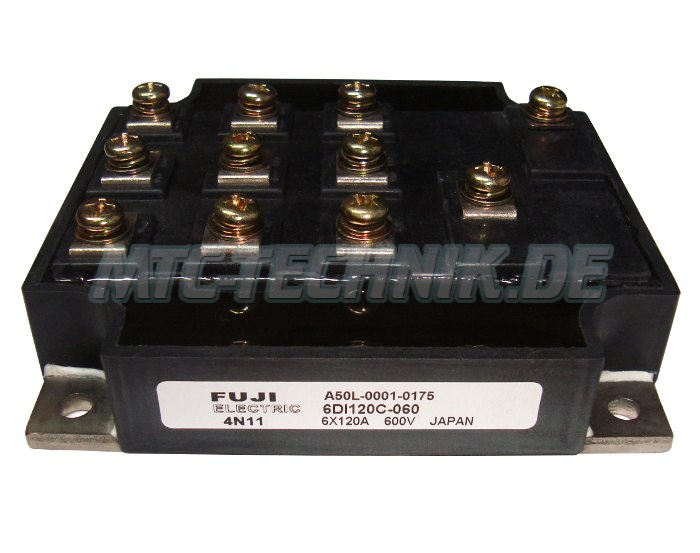 Fuji Electric 6DI120C-060 Transistor Module 120a 600v 6-pack Online Shop