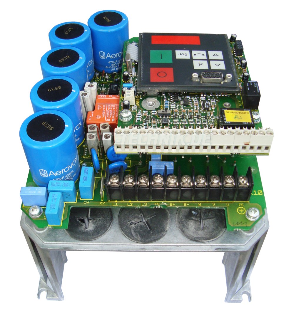 1 Siemens Frequenzumrichter 6se3121-0cc40 Micromaster Shop