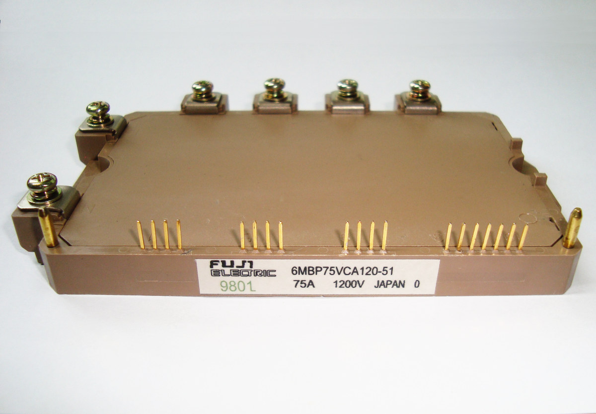 Fuji Electric Igbt Module 6MBP75VCA120-51