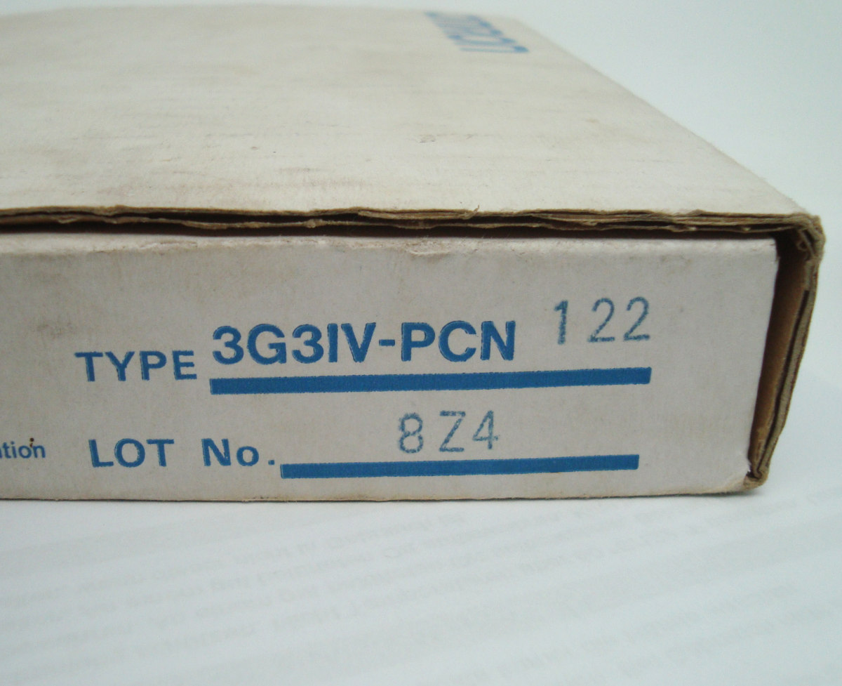 4 Typenschild 3g3iv-pcn122 Alarm Parameter Auslesen
