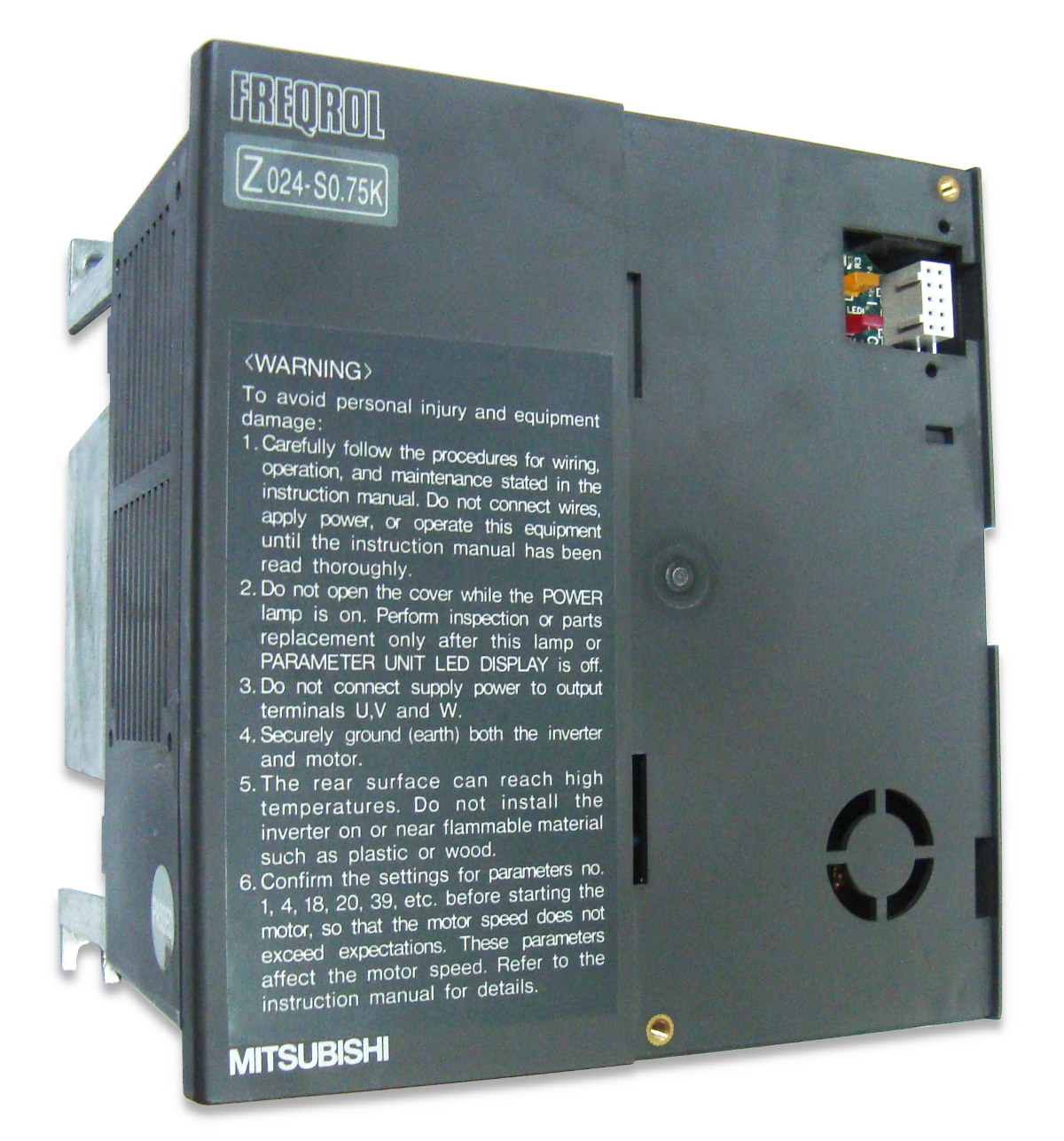 Mitsubishi Electric Frequenzumformer FR-Z024-S0.75K
