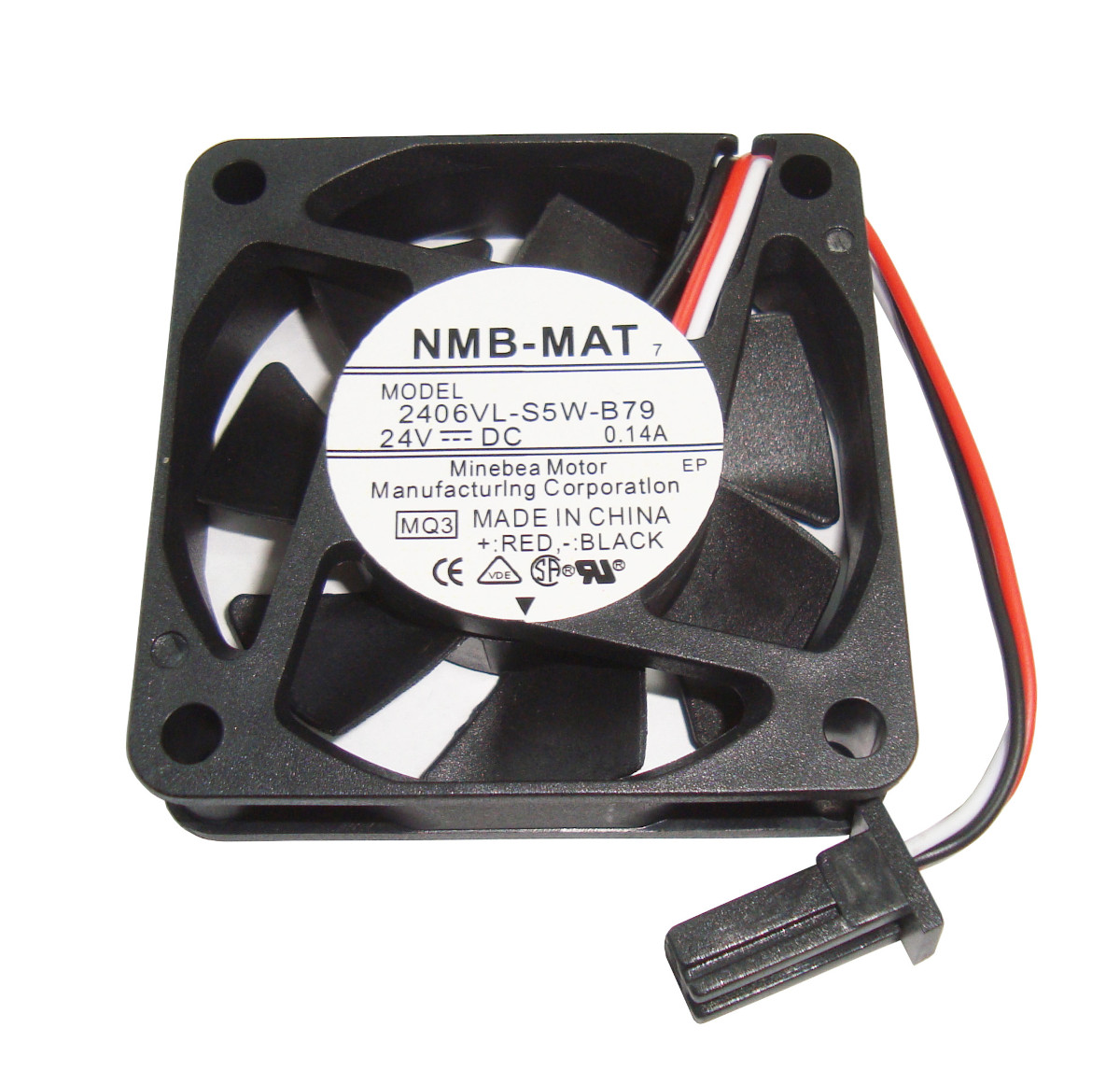 Minebea Motor Lüfter 2406VL-S5W-B79